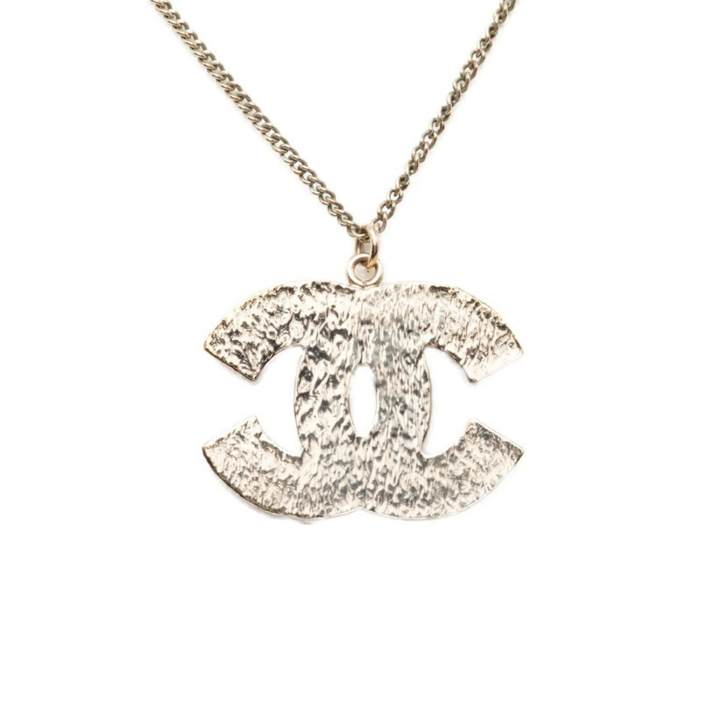 CHANEL Silver Logo Necklace - Picture 2 of 6